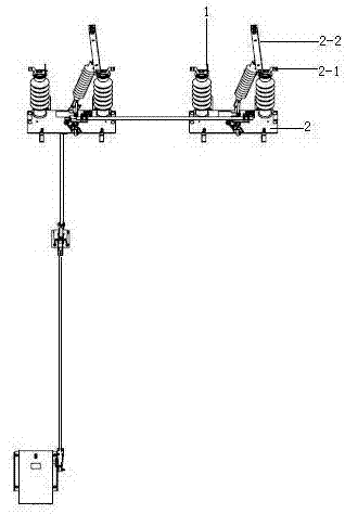 电气化铁路隧道内高压隔离开关导电刀闸合闸用导向装置的制作方法