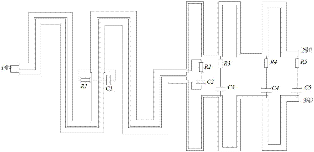 一种26218g超宽带低插损功分器的制作方法