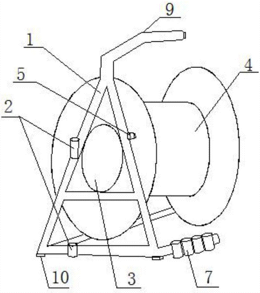 一种接地线回收存放一体器的制作方法