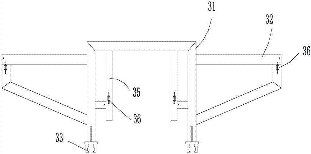 移动式反射镜支架定位架的制作方法