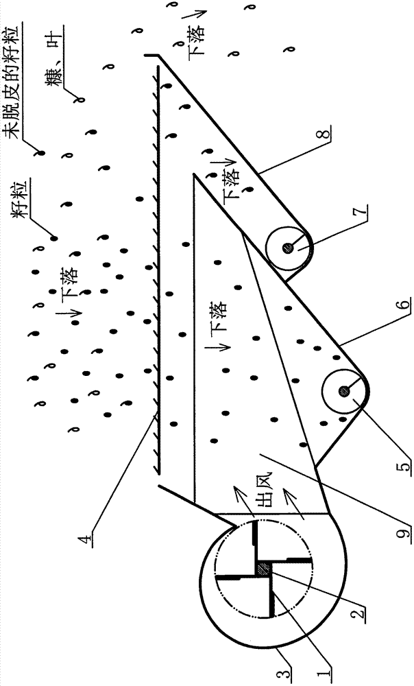 一种籽粒收割机清选室的制作方法