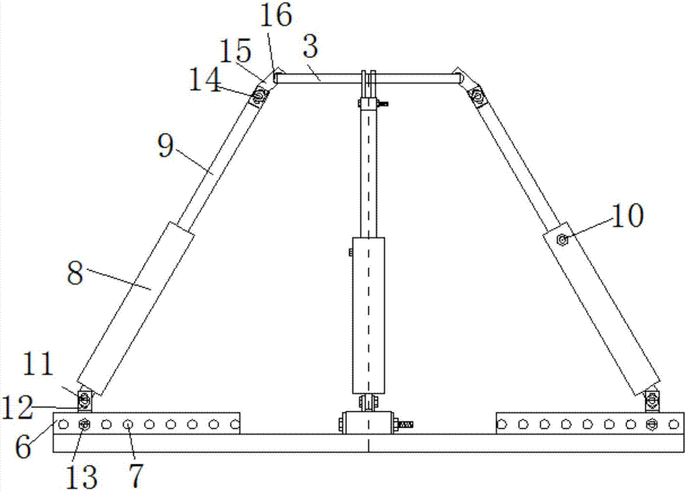 一种稳定性能高的支撑架的制作方法