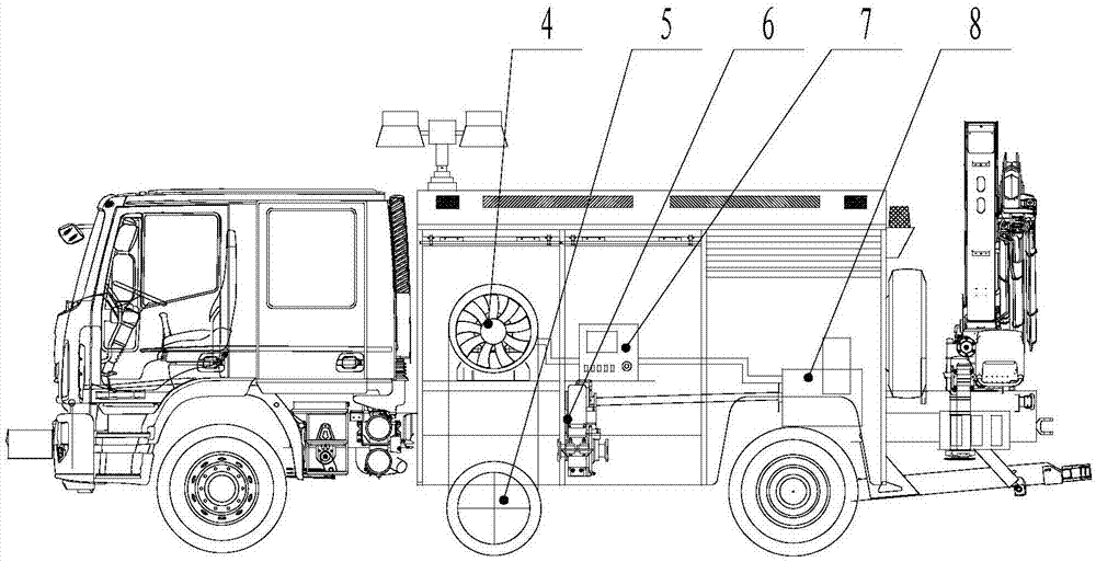 道路抢险救援消防车的制作方法