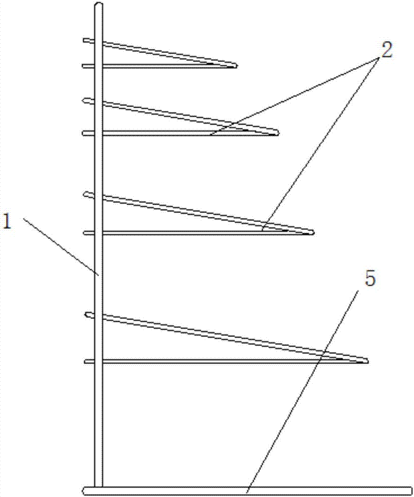 一种便于拿取存放的培养皿架的制作方法