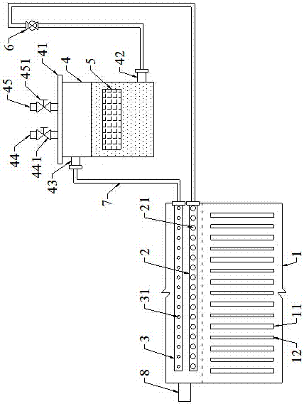 从铜电解生产废液中提取高质量电积铜的装置的制作方法