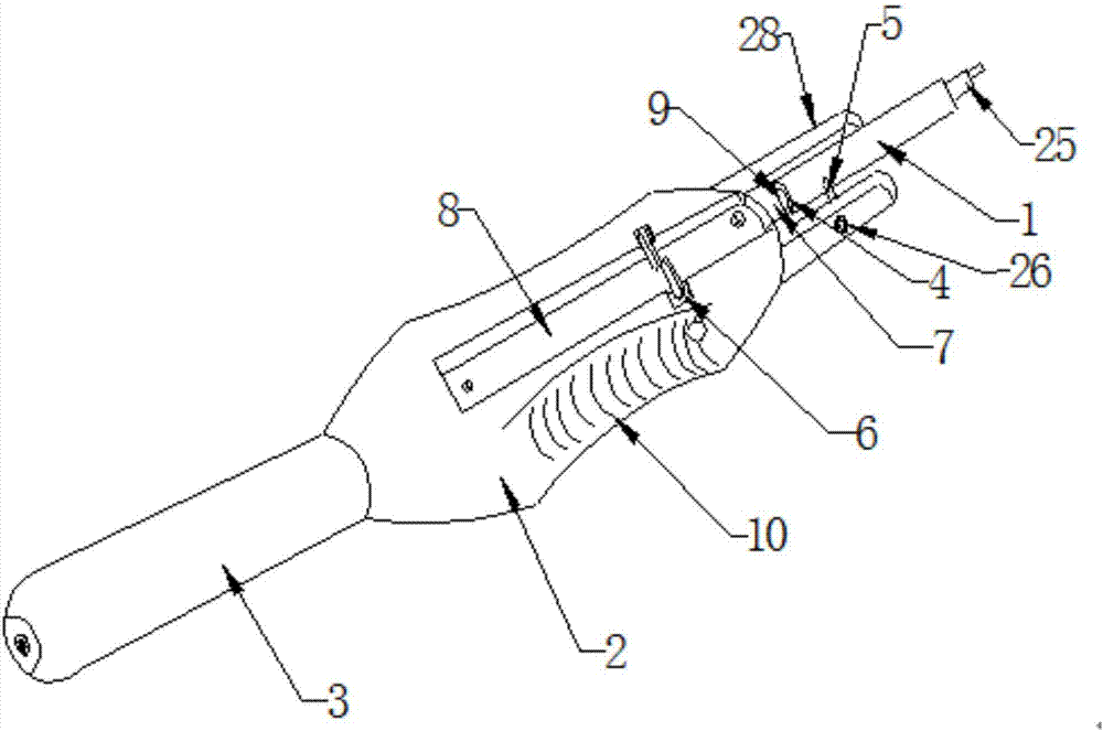 一种电动弹出式可折叠手术刀的制作方法