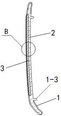 副仪表板包覆侧护板的制作方法