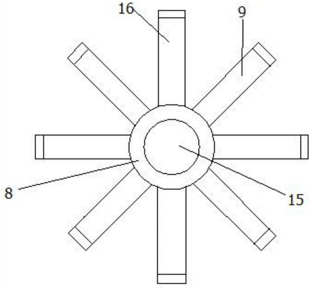 井式调质炉轴架工装的制作方法