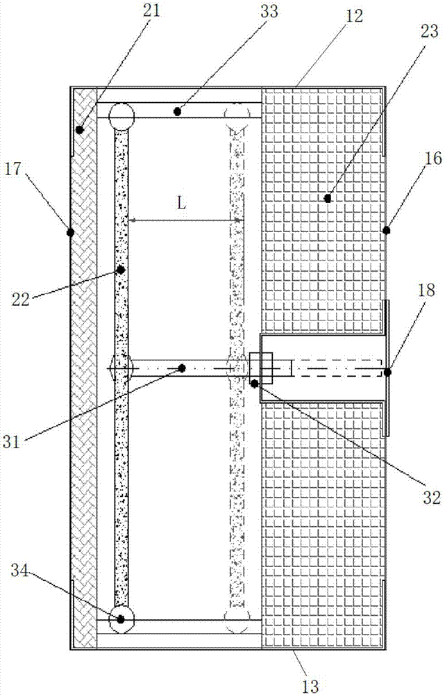 一种隔声量可调的隔声墙体结构的制作方法