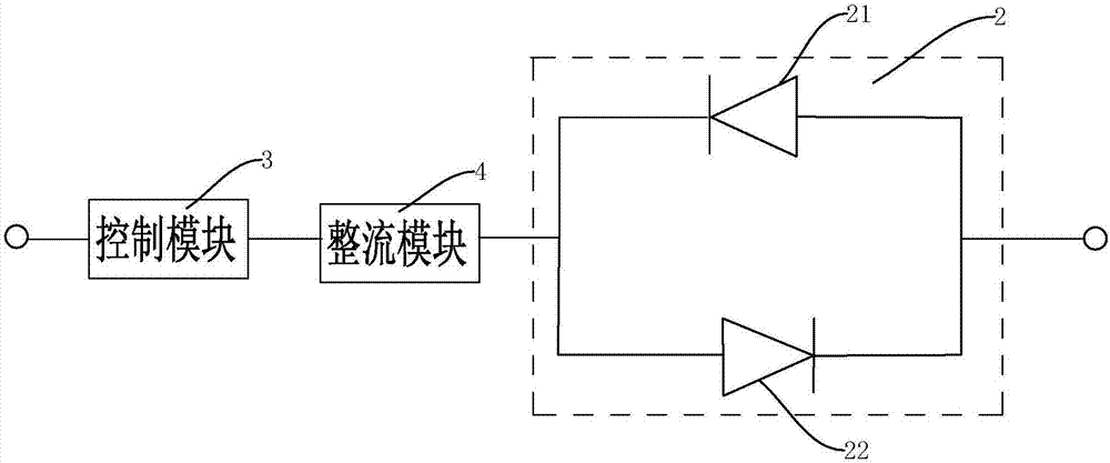 一种双色无极性灯珠的制作方法