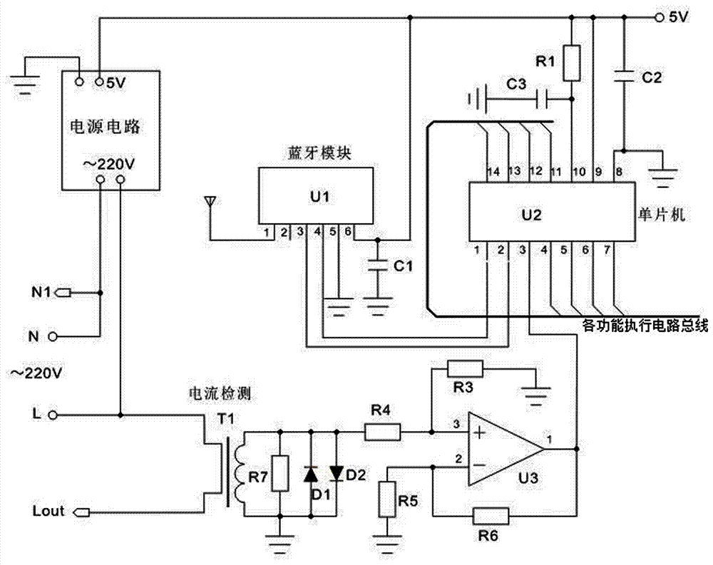 一种基于手机APP蓝牙遥控的空调及其控制系统的制作方法