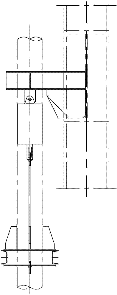 一种解决锅炉连接管道膨胀及导向的固定装置的制作方法