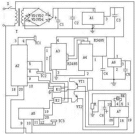 高层建筑二次供水设备余氯及浊度实时监测装置的制作方法