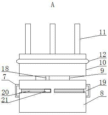 物理实验用电性连接接口装置的制作方法