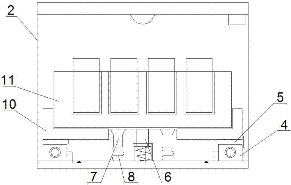 一种集中式电瓶充电房的制作方法