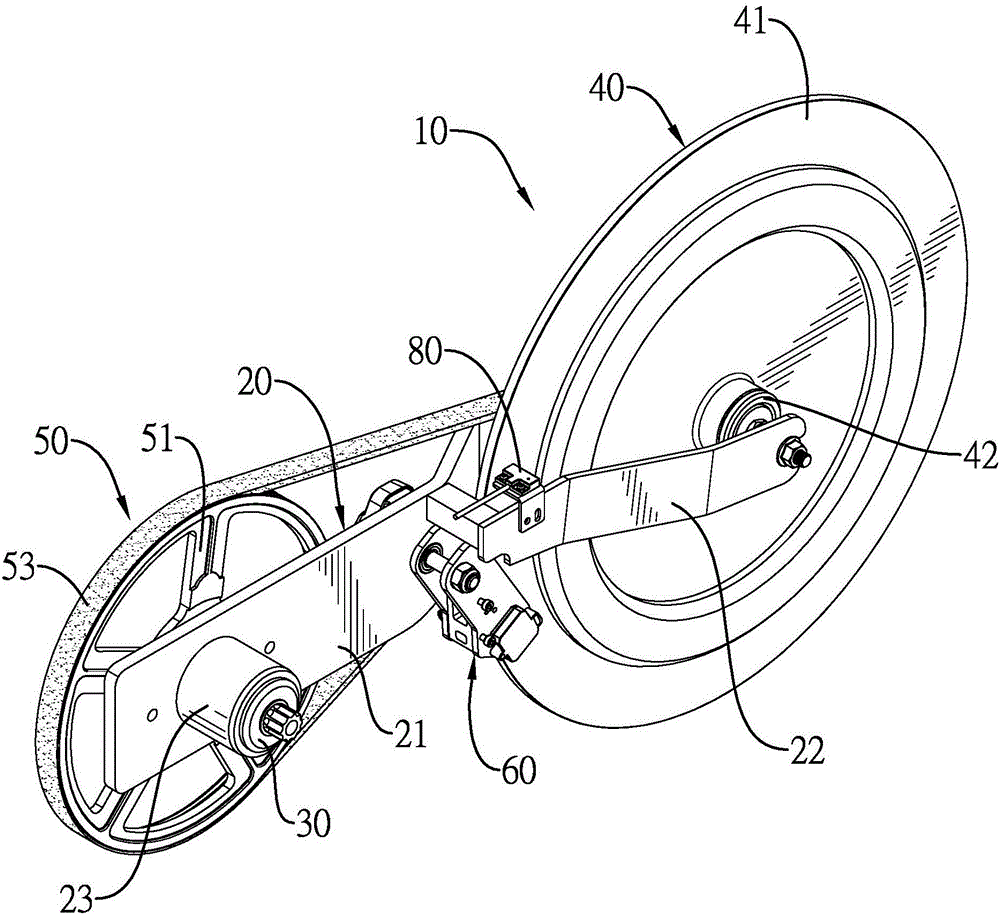 剎车磁控与飞轮传动模组的制作方法