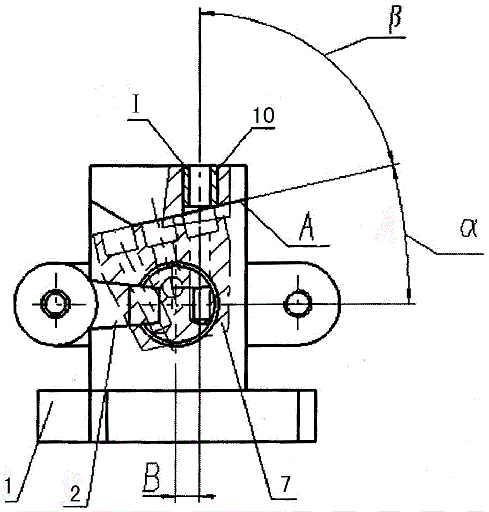 一种加工系列连接轴零件对称角度孔用柔性夹具的制作方法