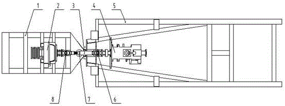 折腰式拖拉机传动轴联接装置的制作方法
