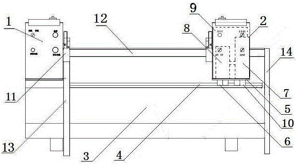 双端工位连体式仿形修角机的制作方法