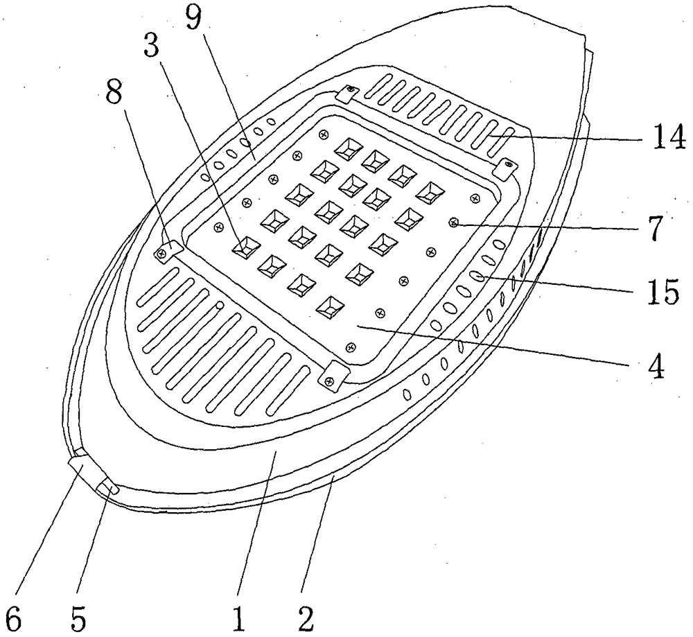 一种新型LED路灯的制作方法