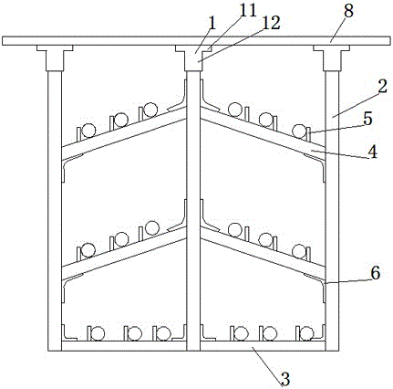 一种电缆排线放线架的制作方法