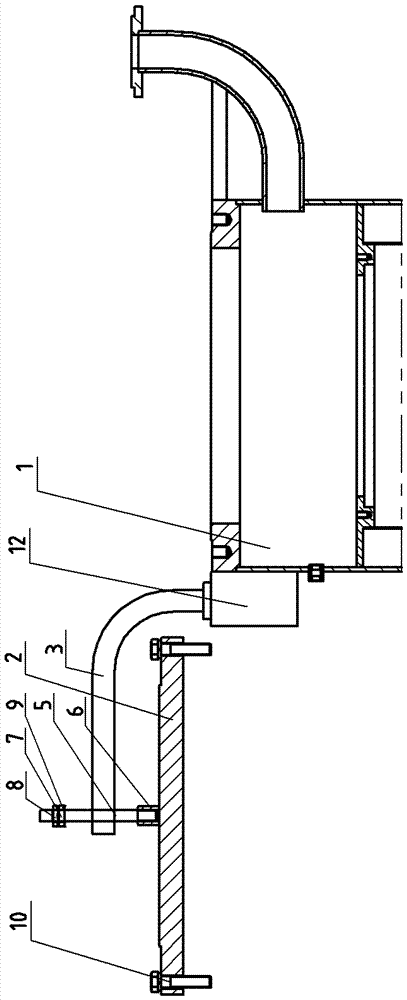 一种油气分离器端盖结构的制作方法