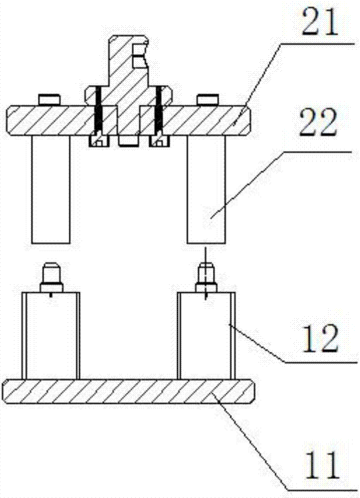 支座体金属套筒压紧工装的制作方法