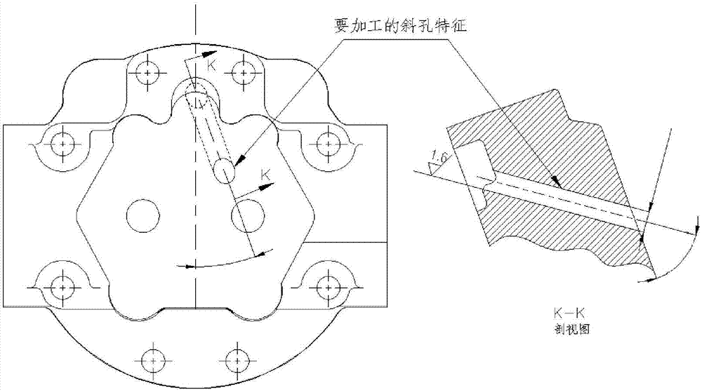 斜孔加工方法图解图片