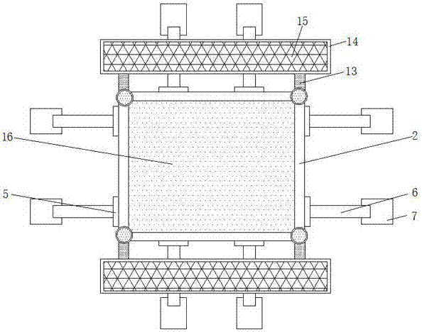 一种稳定性好且安全性能高的高空维修工具架的制作方法