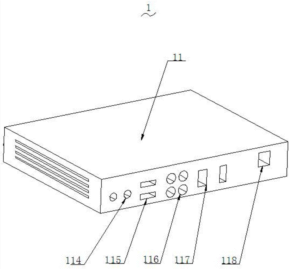 一种带日历时钟温湿度显示的智能机顶盒的制作方法