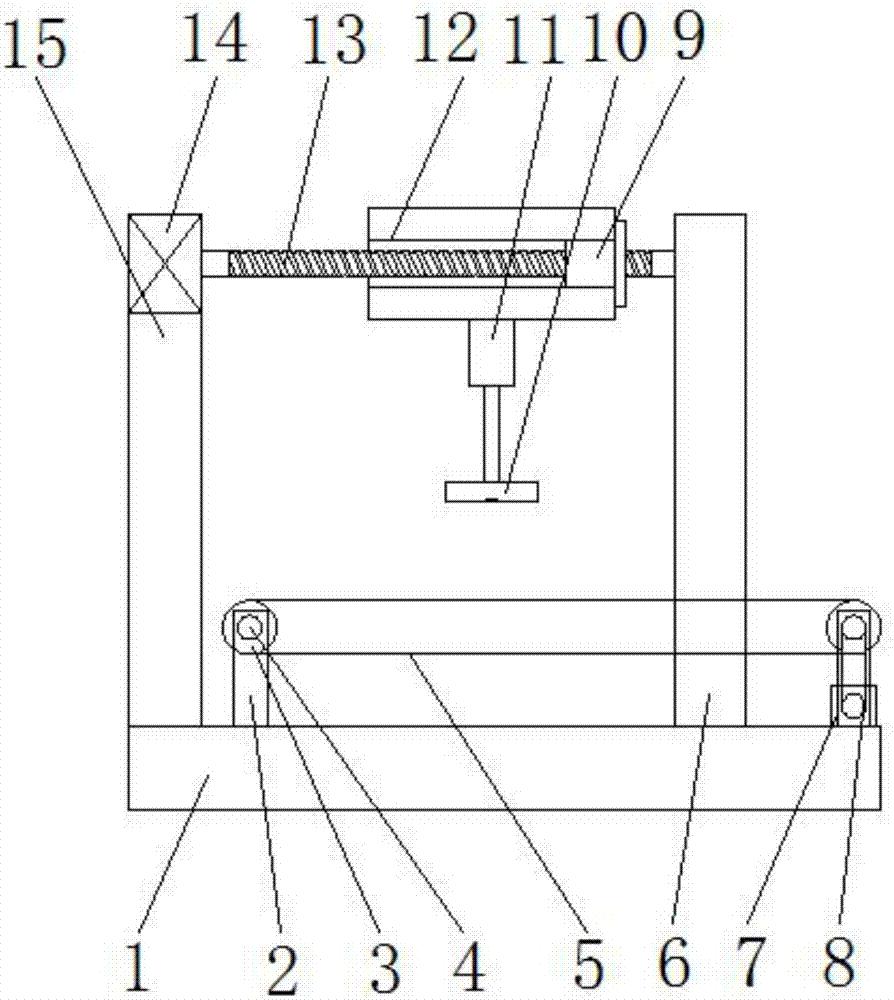 一种光学自校定位的FPC线路板加工用的贴片装置的制作方法