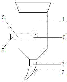 粉饼压片机的下料桶的制作方法