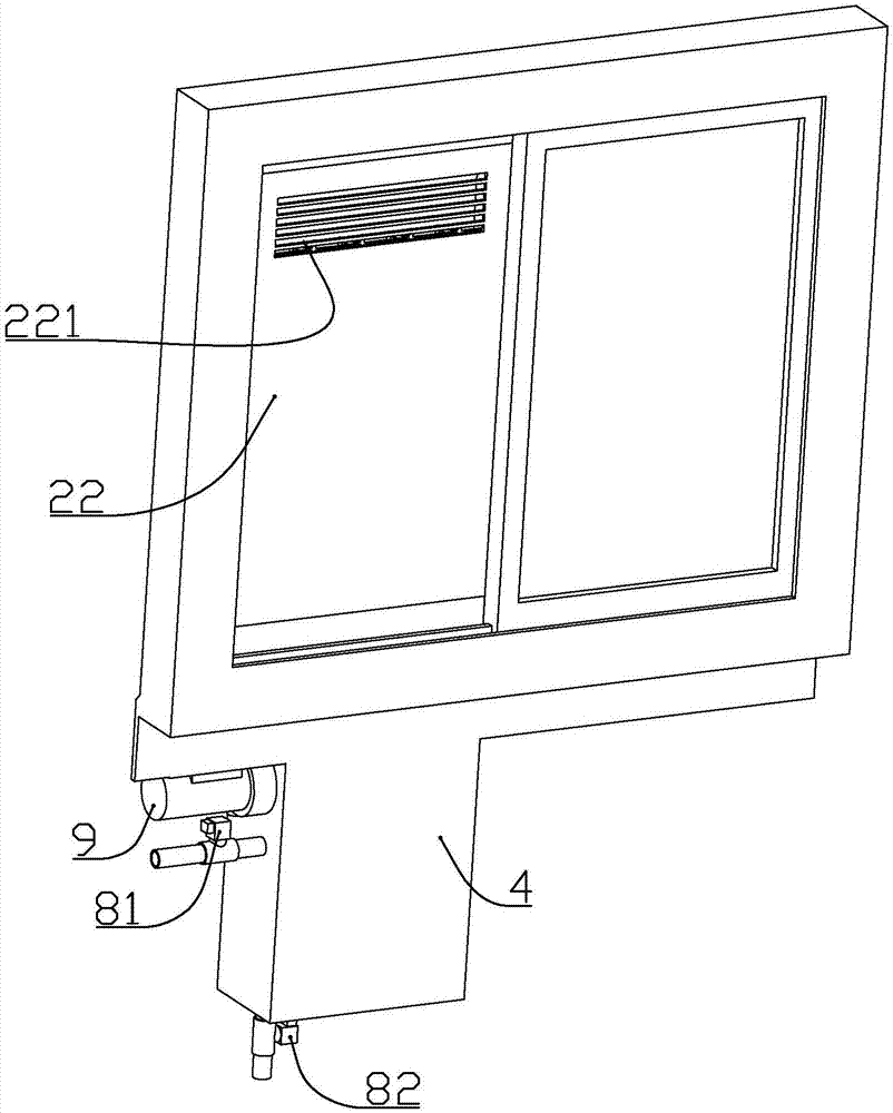 一种低噪声空气净化窗户结构的制作方法