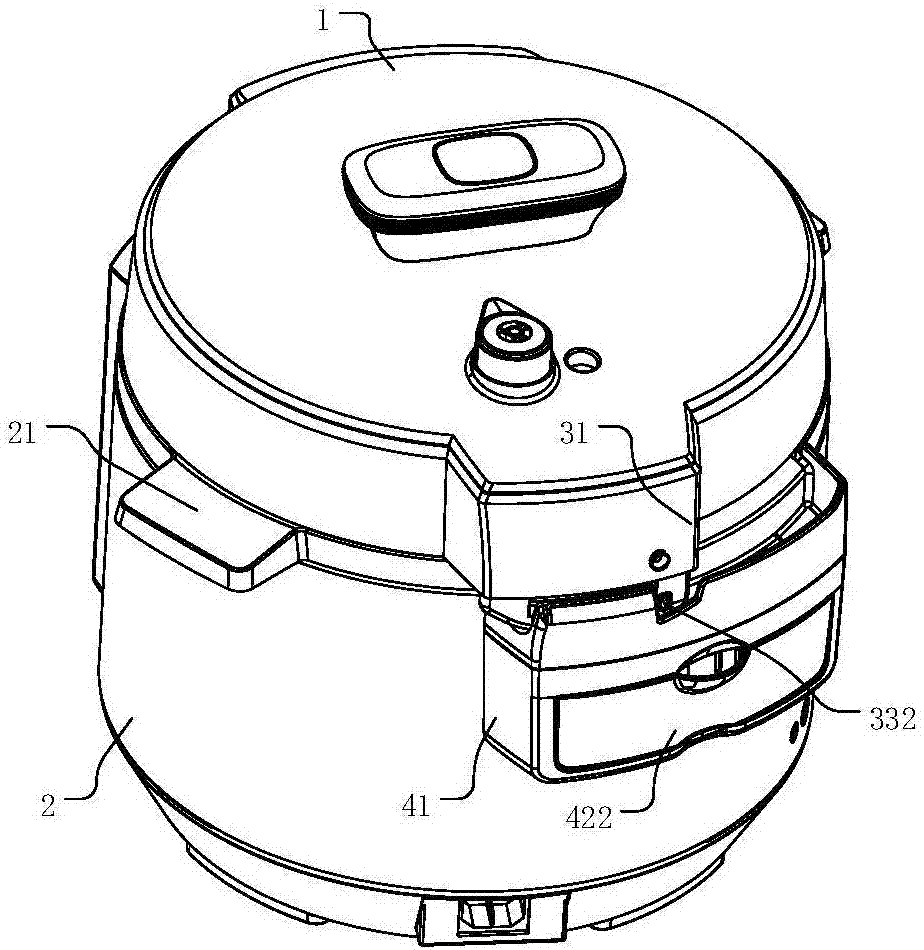 锅盖连接结构及锅的制作方法