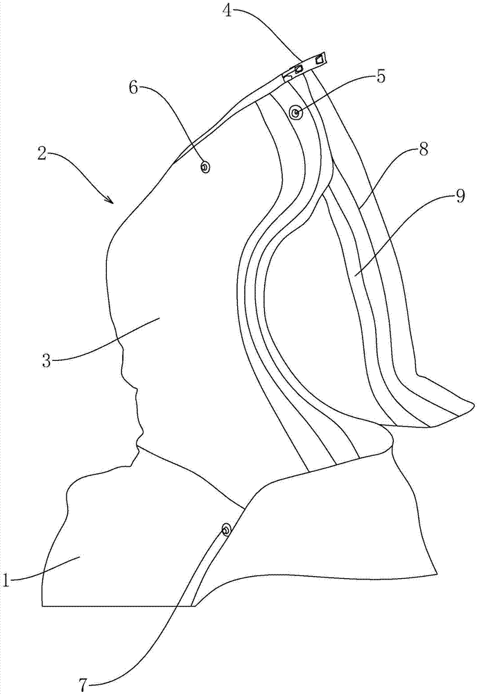 带帽子的衣服的制作方法