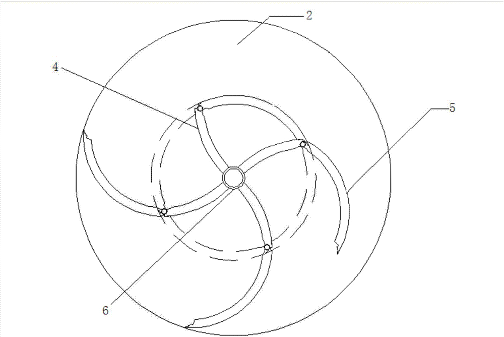 一种高效发电滚轮的制作方法