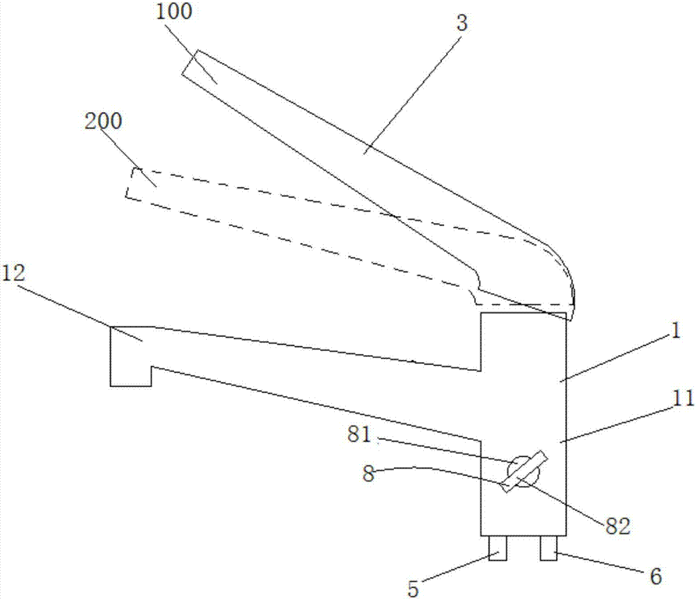 一种控温稳定的冷热水龙头的制作方法