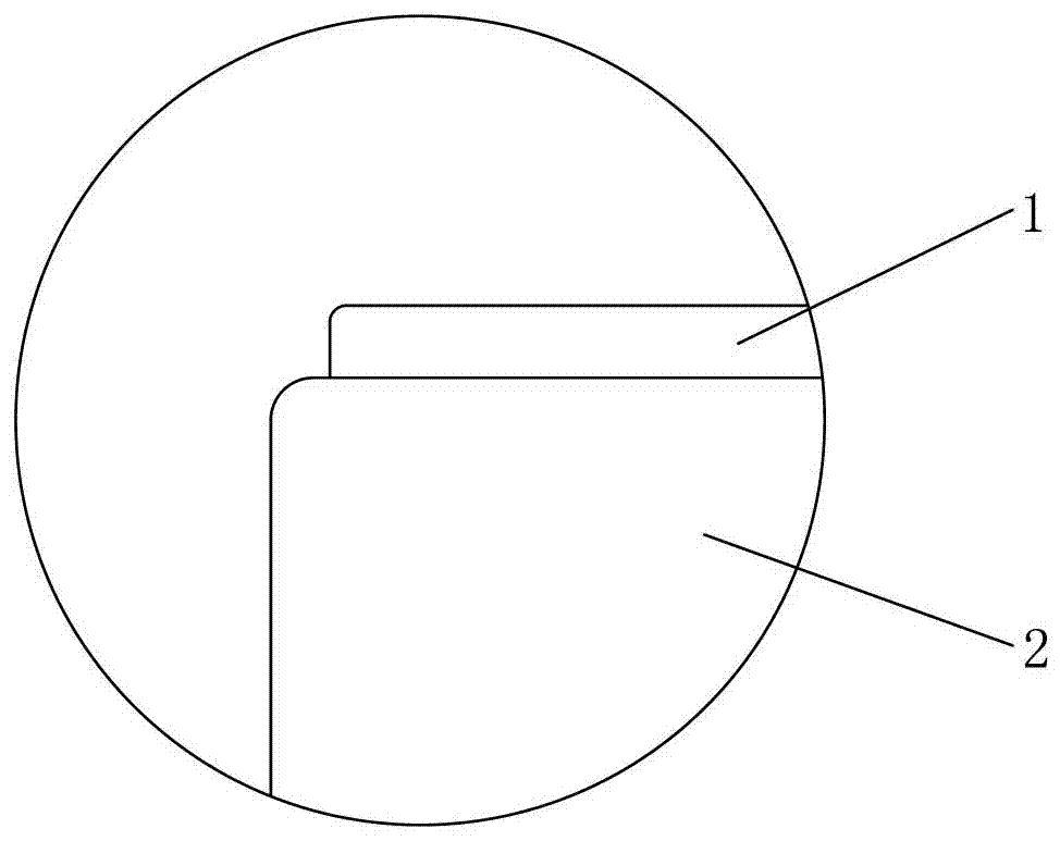 冰箱门体的包边结构的制作方法