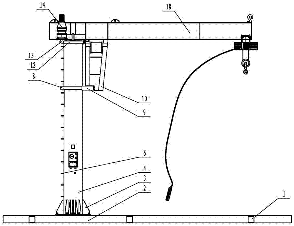 自制单臂吊结构图图片