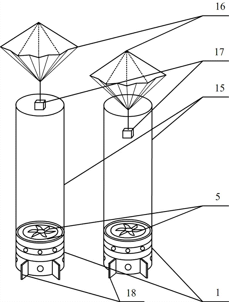 降落伞工作原理演示装置的制作方法