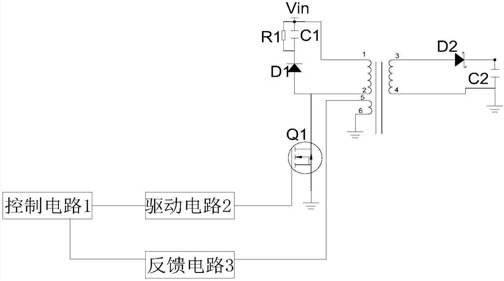 一種基於dcdc芯片的acdc開關電源電路的製作方法