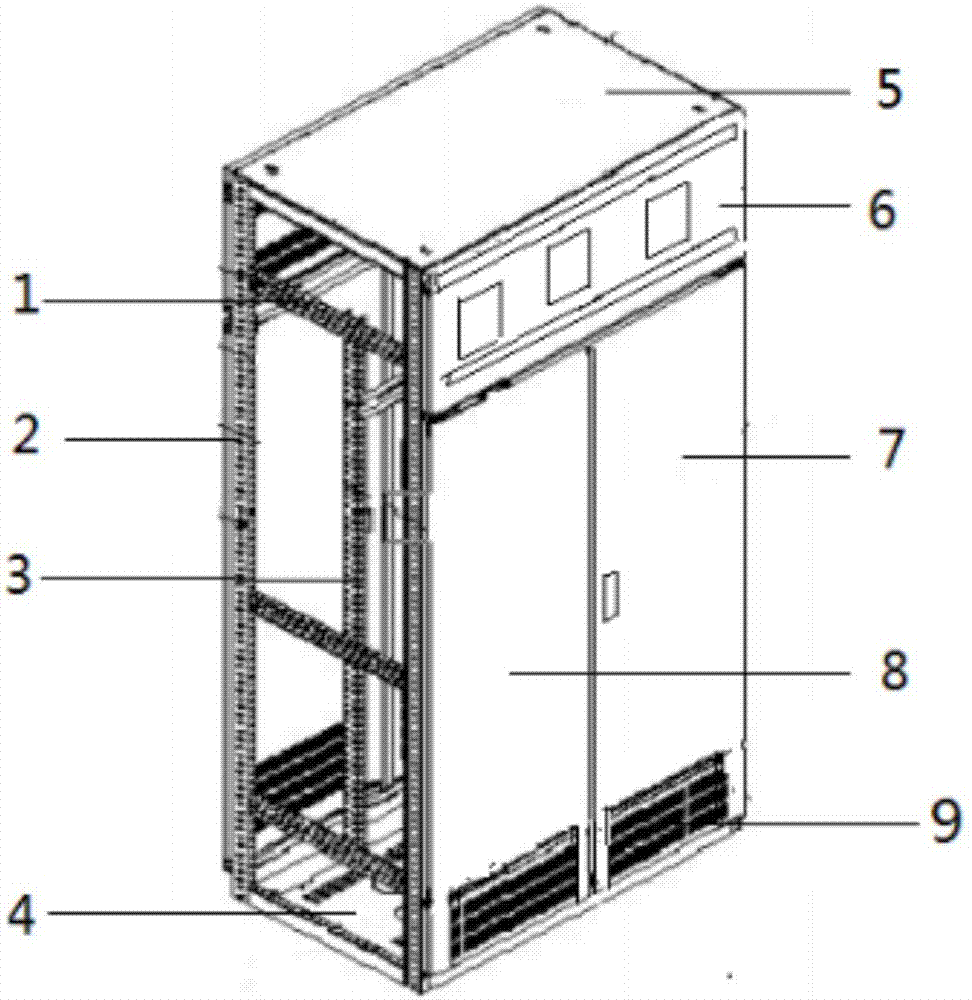 一种加固型ggd柜体的制作方法