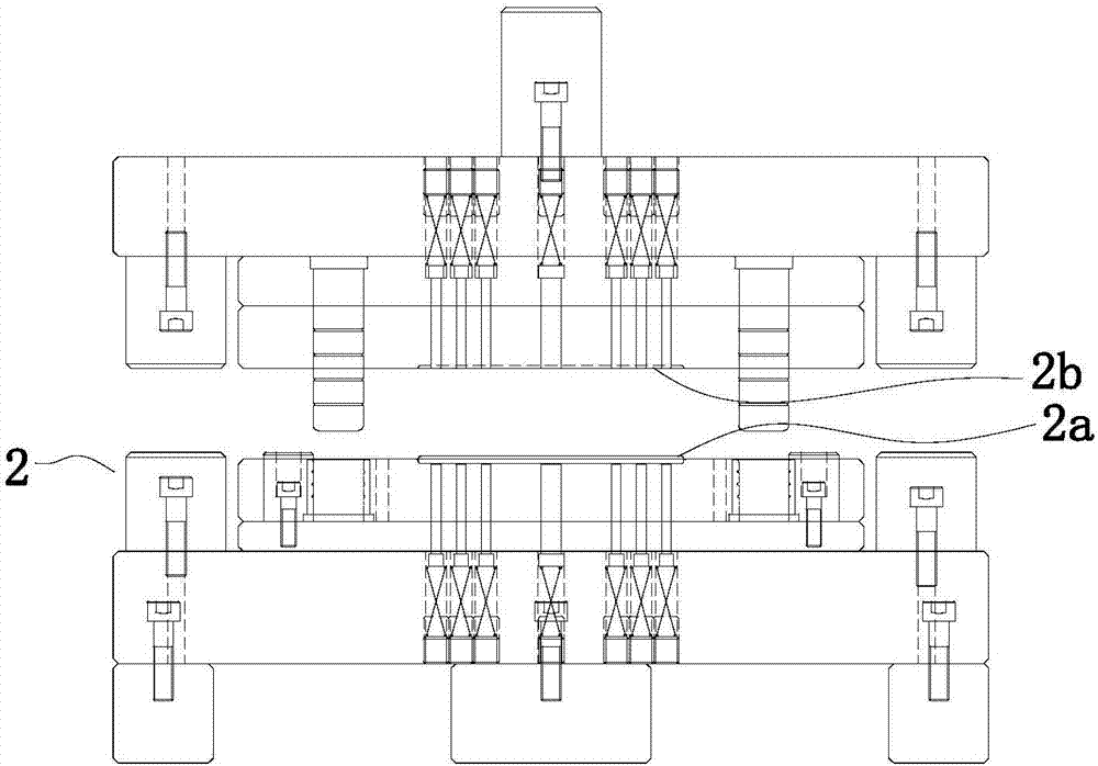 一种圆角双面光滑的汽车钣金件冲压组合模具的制作方法