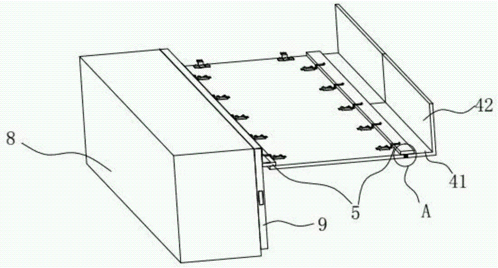 一种边吊板与折阳角跌级板的衔接结构的制作方法