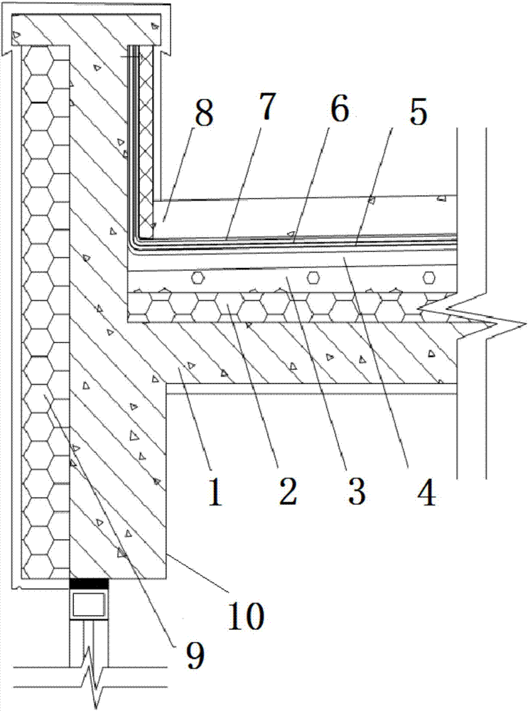 一种屋面防水构造的制作方法