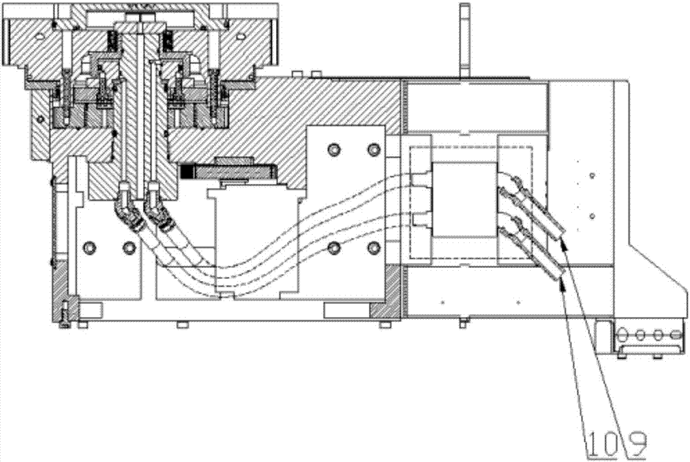 数控液压刀塔的结构图图片