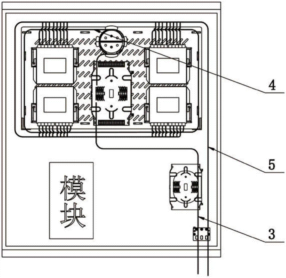 一种FTTB楼道箱光纤改造装置的制作方法