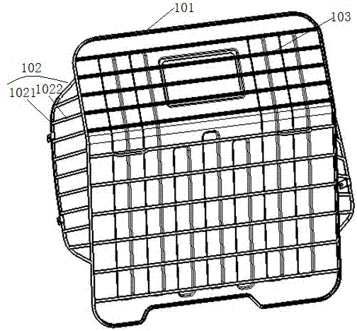 汽车中隔墙的制作方法