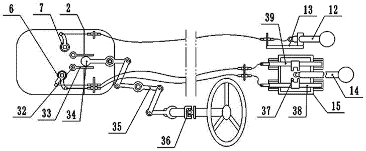方向盘履带自走式拖拉机的制作方法