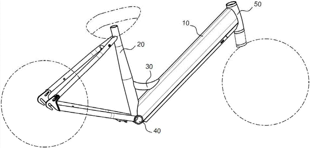 一种能够装电池的自行车支架的制作方法